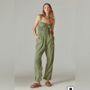 Lucky Brand Front Utility Jumpsuit
